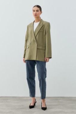 Yeşil Blazer Ceket 1806