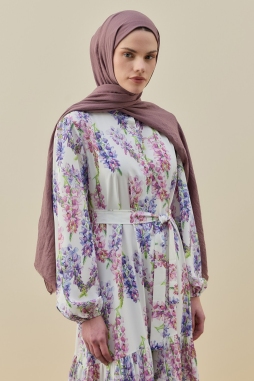 Merwish Gül Kurusu Soft Bambu Şal
