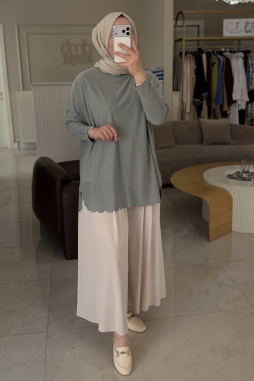 Mint Oversize Tunik
