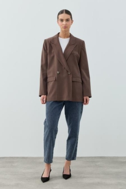 Kahverengi BLAZER CEKET 1806