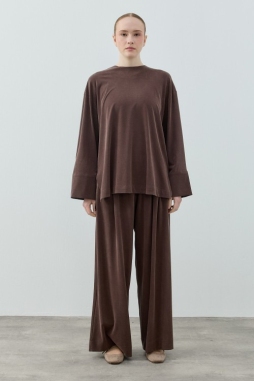 Kahverengi Modal Comfy Takım