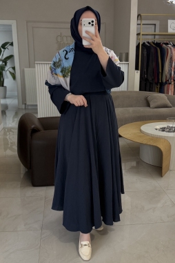 Lacivert St Tropez Takım 1648