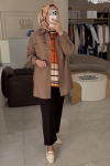 Nuss Camel Koton Çıt Düğme 6035 Kap