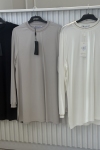 Ghisa Ekru Basic Uzun Kol İçlik