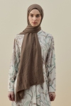 Merwish Kahverengi Soft Bambu Şal