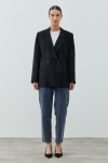 Merwish Siyah Blazer Ceket 1806