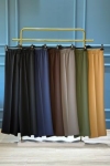 Sentez Grup Camel Krep Geniş Paça Pantolon