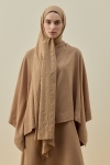 Merwish Mocha Soft Bambu Şal