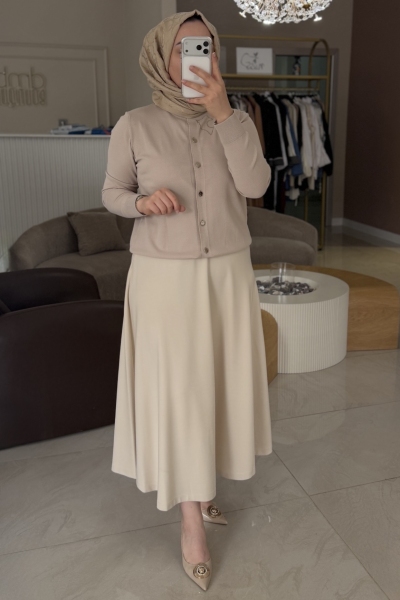 Ghisa Taş Kuş Detaylı Hırka