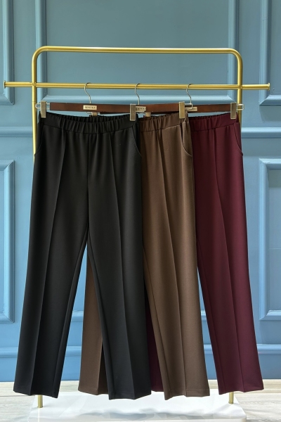 Sentez Grup Siyah Elisse Pantolon