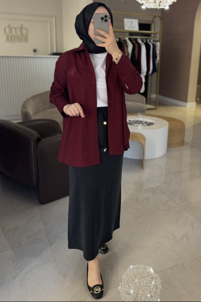 Sentez Grup Siyah Elenna Çan Etek