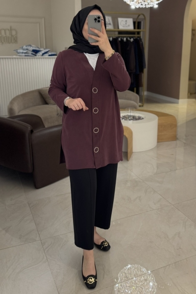 Sentez Grup Siyah Elegance Beli Lastikli Dar Paça Pantolon